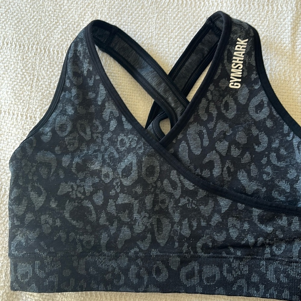 Women’s gym shark medium to high support sports bra